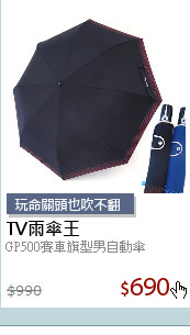 GP500賽車旗型男自動傘