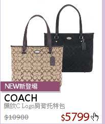 織紋C Logo肩背托特包