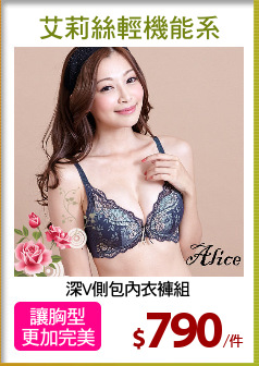 深V側包內衣褲組