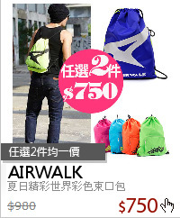 夏日精彩世界彩色束口包