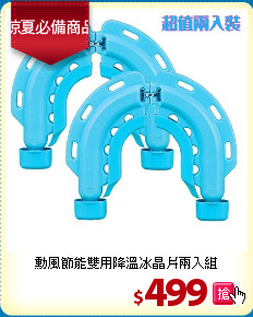 勳風節能雙用降溫冰晶片兩入組