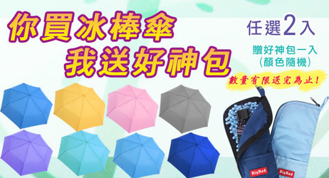 雨傘王送好神包/rainstory 2件88折