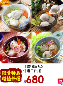 《海瑞摃丸》<br>任選三件組