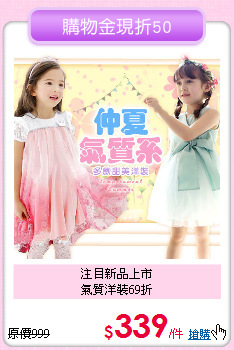 注目新品上市<br>氣質洋裝69折