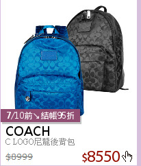 C LOGO尼龍後背包