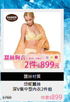深V集中型內衣2件組
