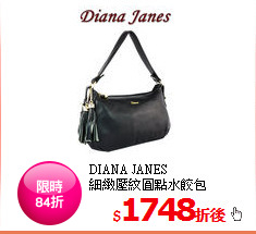 DIANA JANES<BR>
細緻壓紋圓點水餃包