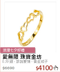 0.39 錢 - 訴說愛情 - 黃金戒子