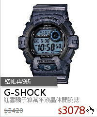 紅雲驕子算萬年液晶休閒腕錶