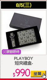 PLAYBOY
短夾禮盒-