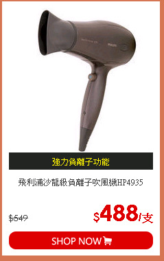 飛利浦沙龍級負離子吹風機HP4935