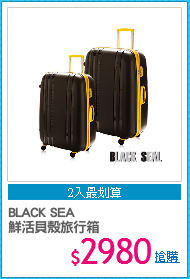 BLACK SEA
鮮活貝殼旅行箱