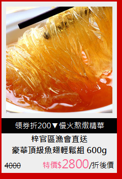 豪華頂級魚翅輕鬆組 600g