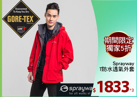 Sprayway
GT防水透氣外套