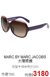 MARC BY MARC JACOBS<br>
太陽眼鏡
