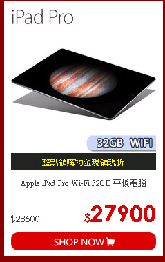 Apple iPad Pro Wi-Fi 32GB 平板電腦