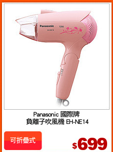 Panasonic 國際牌
 負離子吹風機 EH-NE14
