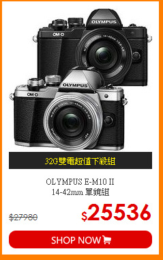 OLYMPUS E-M10 II<BR>
14-42mm 單鏡組