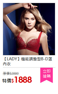 【LADY】機能調整型B-D罩內衣