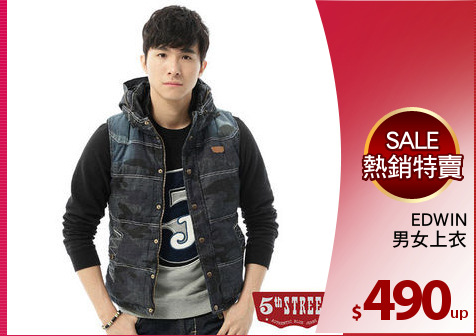 EDWIN
男女上衣