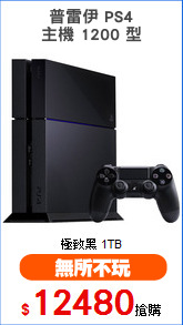 普雷伊 PS4
主機 1200 型