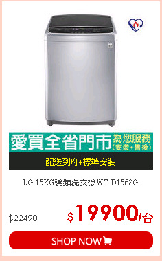 LG 15KG變頻洗衣機WT-D156SG