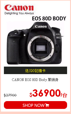 CANON EOS 80D Body 單機身