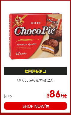 樂天Lotte巧克力派12入