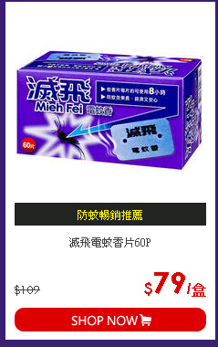 滅飛電蚊香片60P