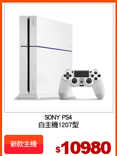 SONY PS4
白主機1207型