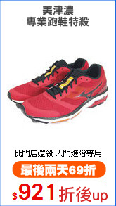 美津濃
專業跑鞋特殺
