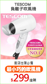 TESCOM 
負離子吹風機