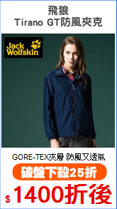 飛狼
Tirano GT防風夾克