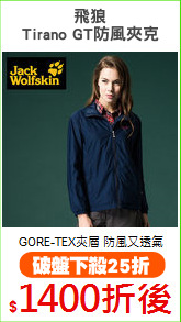 飛狼
Tirano GT防風夾克