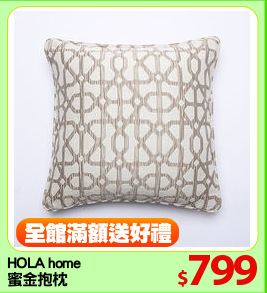 HOLA home 
蜜金抱枕