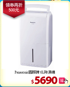 Panasonic國際牌
6L除濕機