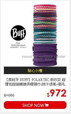 【西班牙 BUFF】POLARTEC 新改款 超彈性超細纖維保暖頭巾(排汗透氣+刷毛恆溫+抗菌除臭)可當圍巾_口罩_帽子_圍脖_針織概念 108967