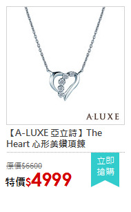 【A-LUXE 亞立詩】The Heart 心形美鑽項鍊