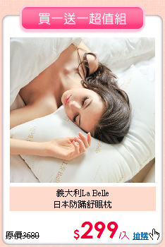 義大利La Belle<BR>
日本防蹣舒眠枕