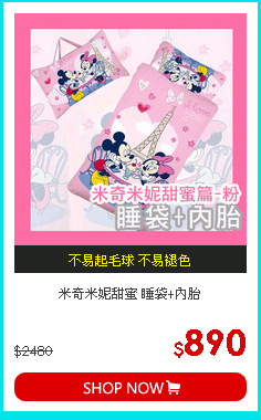 米奇米妮甜蜜 
睡袋+內胎
