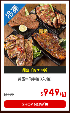 美國牛肉套組(4入/組)