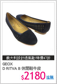 GEOX 
D RITVA B 休閒鞋牛皮