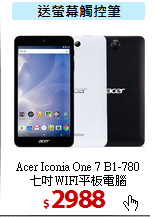 Acer Iconia One 7 B1-780<br>
七吋WIFI平板電腦