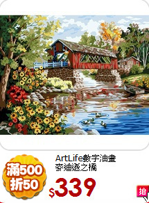 ArtLife數字油畫<br>
麥迪遜之橋