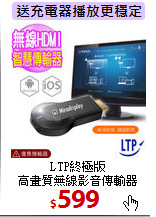 LTP終極版<BR>
高畫質無線影音傳輸器