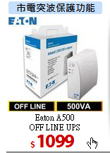 Eaton A500<br>
OFF LINE UPS