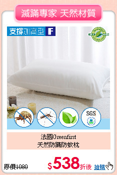 法國Greenfirst<BR>天然防蹣防蚊枕