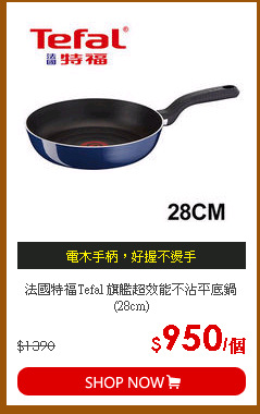 法國特福Tefal 旗艦超效能不沾平底鍋(28cm)