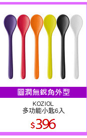 KOZIOL
多功能小匙6入