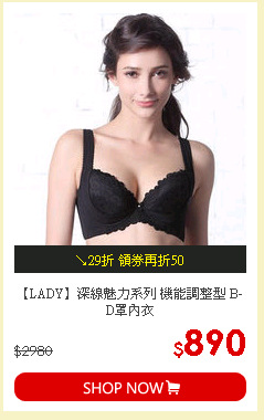 【LADY】深線魅力系列 機能調整型 B-D罩內衣